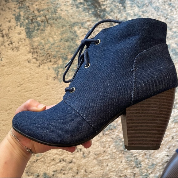 Rampage Denim Booties NEW in Box - Picture 9 of 12